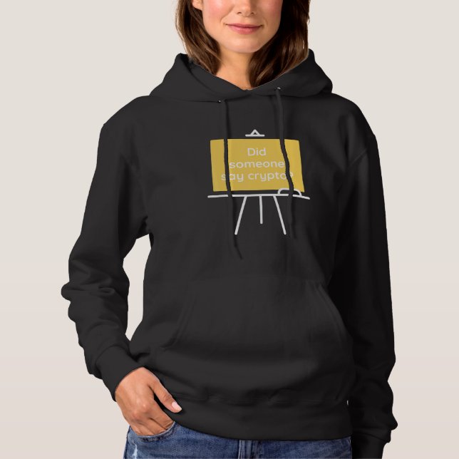 Camiseta Alguém Disse Crypto (Frente)
