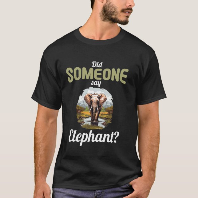 Camiseta Alguém disse Elefante (Frente)