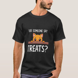 Camiseta Alguém Disse Guloseimas Gato Engraçado Homens Mulh