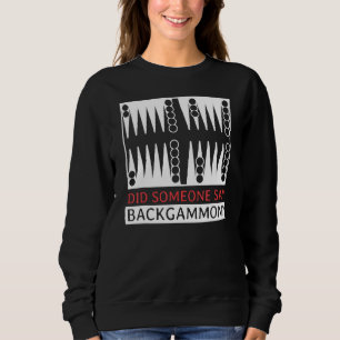 Camiseta Alguém Disse Jogador de Gamão Divertido