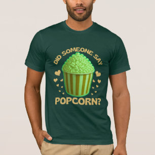 Camiseta alguém disse pipoca?