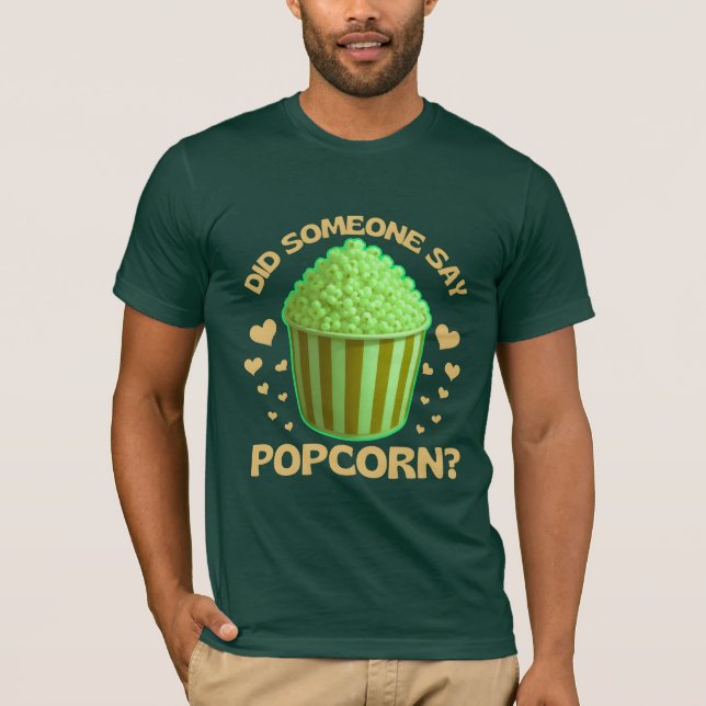 Camiseta alguém disse pipoca? (Frente)