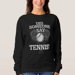 Camiseta Alguém Disse Que O Jogador De Tênis Smash Racket S