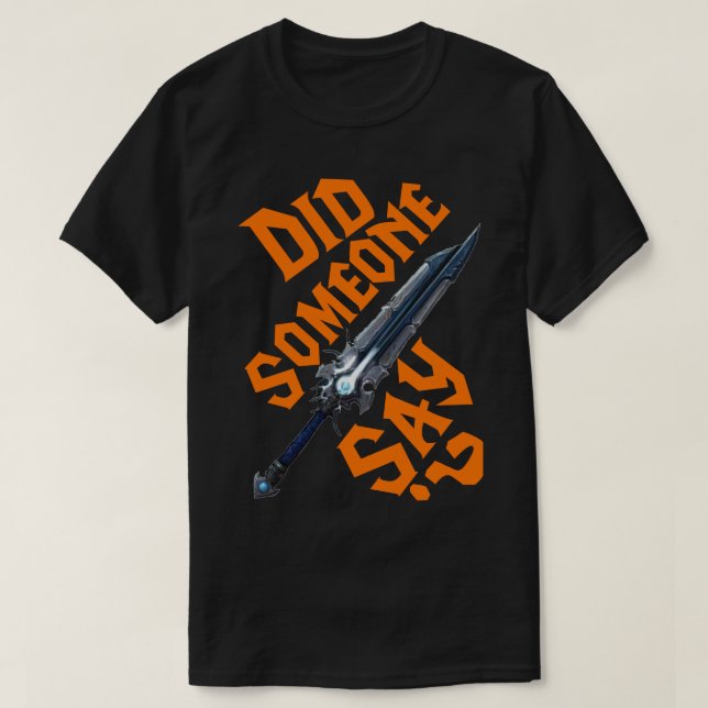 Camiseta Alguém disse Thunderfury? (Frente do Design)