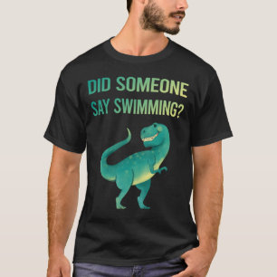 Camiseta Alguém Diz Natação Nadador Natação