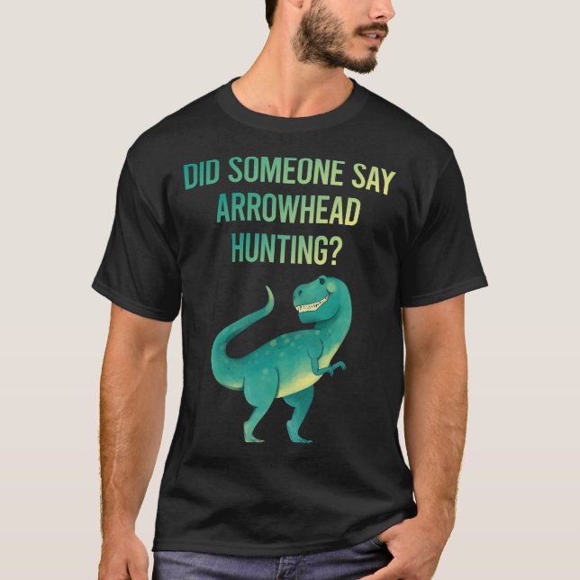 Camiseta Alguém Diz Que Caçam Pontas De Seta (Frente)