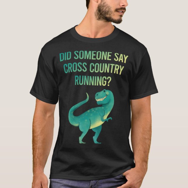 Camiseta Alguém Diz Que Executando O Runner (Frente)