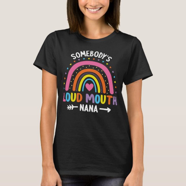 Camiseta Alguém é Louco Boca Nana Dia 2 (Frente)