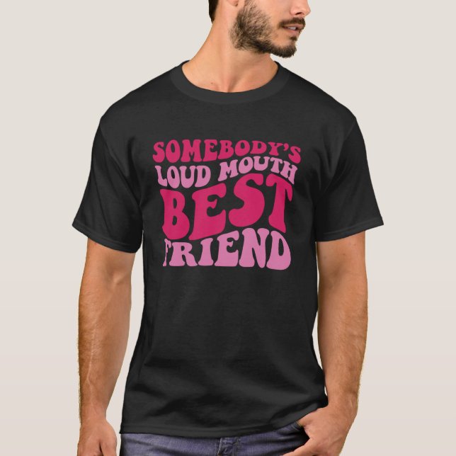 Camiseta Alguém é o melhor amigo da boca alta (Frente)