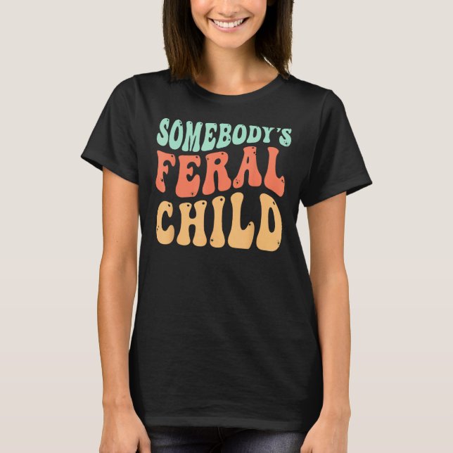 Camiseta Alguém é um feio humor infantil (Frente)