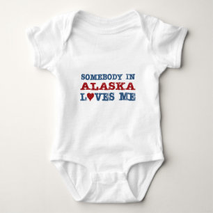 Camiseta Alguém em Alaska ama-me