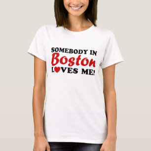 Camiseta Alguém em Boston me ama
