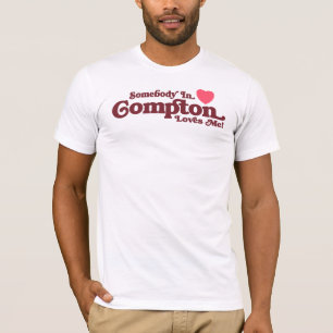 Camiseta Alguém em Compton ama-me