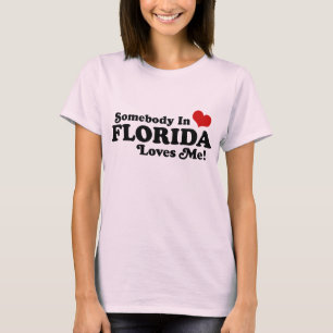 Camiseta Alguém em Florida ama-me
