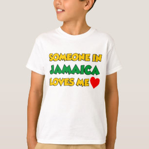 Camiseta Alguém em Jamaica ama-me