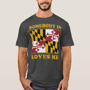 Camiseta Alguém Em Maryland Me Ama