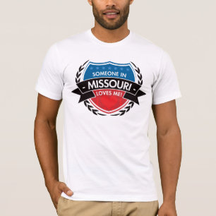 Camiseta Alguém em Missouri ama-me