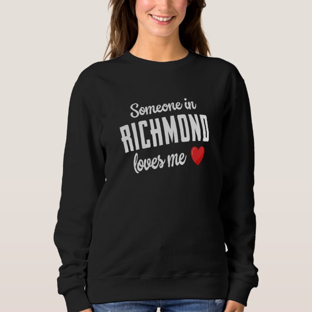 Camiseta Alguém em Richmond Me Ama (Frente)