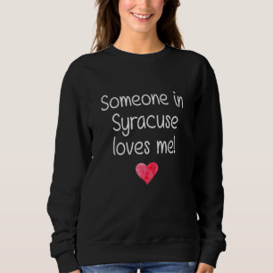 Camiseta Alguém Em SYRACUSE NY NEW YORK Me Ama Em Casa