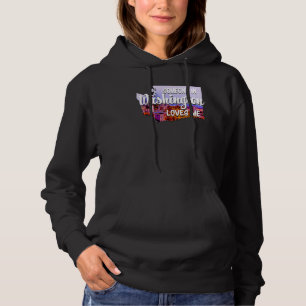 Camiseta Alguém em Washington me ama 1