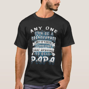 Camiseta Alguém Especial Para Ser Papai Para Homens E Dia D