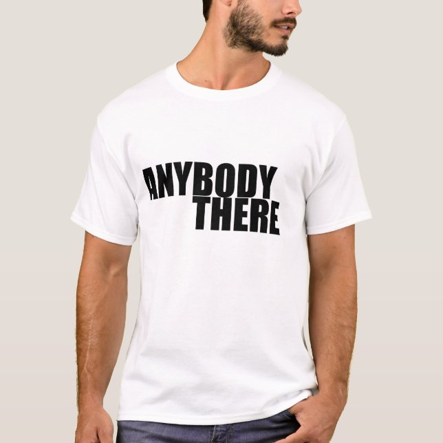 CAMISETA ALGUÉM LÁ (Frente)