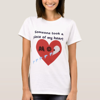 Camiseta Alguém Levou um Pedaço do Meu Coração – Família Co