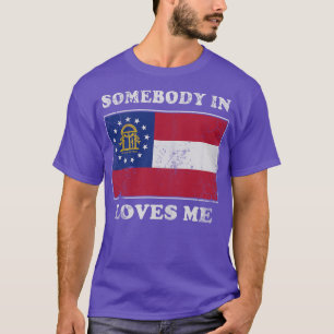 Camiseta Alguém Na Georgia Me Ama