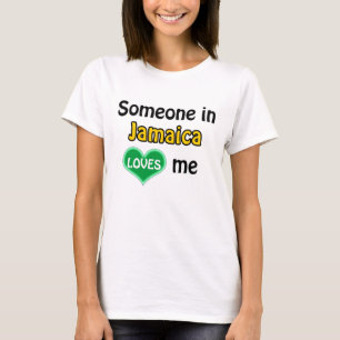 Camiseta Alguém na Jamaica me ama