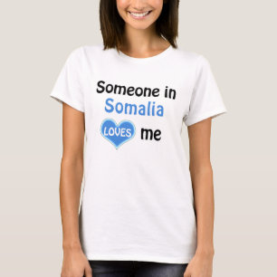 Camiseta Alguém na Somália me ama