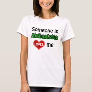 Camiseta Alguém no Afeganistão me ama