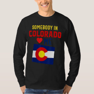 Camiseta Alguém No Lovin Colorado Denver Flag Souvenir Mou