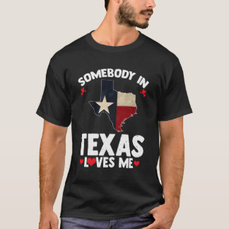 Camiseta Alguém No Texas Me Ama Alguém No Tex