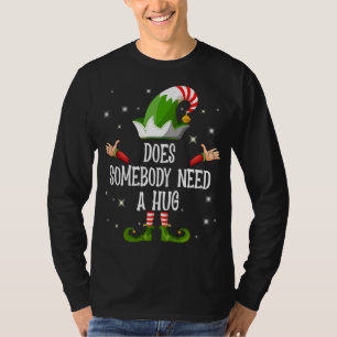 Camiseta Alguém Precisa De Uma Família De Elf Abraçada Que