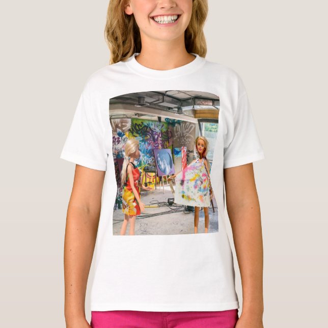 Camiseta Alguém quer comprar meu avental. (Frente)