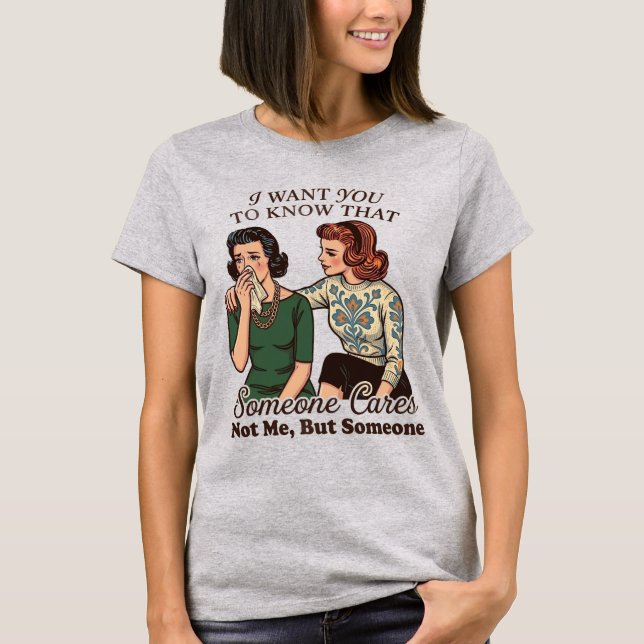 Camiseta Alguém se importa (Frente)
