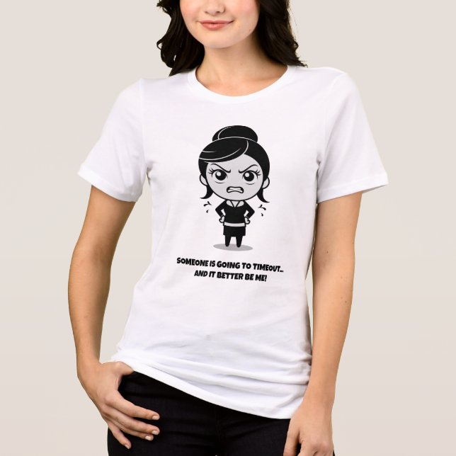 Camiseta Alguém Vai Levar Tempo Fora (Frente)