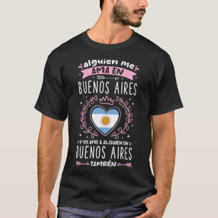 Camiseta Alguien me ama em Buenos Aires 1