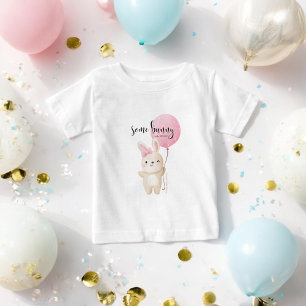 Camiseta Algum Coelho Balão Rosa IRMÃO MAIS VELHO