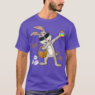 Camiseta Algum Coelho Precisa De Café Engraçado Páscoa Coel