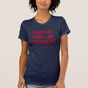 Camiseta Algum Dia Serei Presidente Manchete