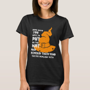 Camiseta Algum Dia Você Tem Que Colocar A Testemunha Do Dia