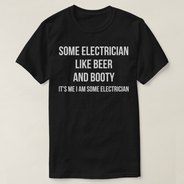 Camiseta algum eletricista (Frente do Design)