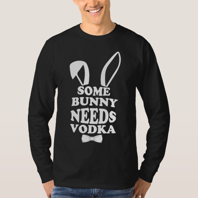 Camiseta Algumas Coelhinhas Precisam De Vinho 32 (Frente)