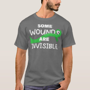 Camiseta Algumas Feridas São Invisíveis Fita Saúde Mental A