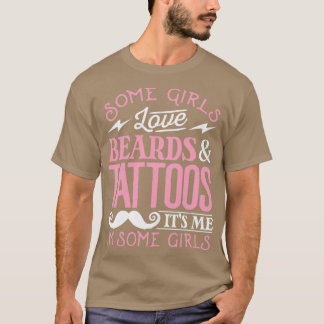 Camiseta Algumas Meninas Adoram Barras Amadoras Tatuagens M