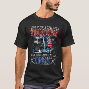 Camiseta Algumas Pessoas Me Chamam De Caminhoneiro Mais Imp