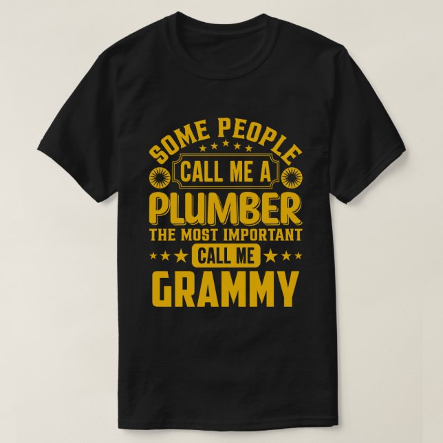 Camiseta Algumas Pessoas Me Chamam De GRAMMY (Frente do Design)