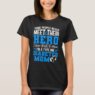Camiseta Algumas Pessoas Nunca Encontram A Diabetes Do Heró