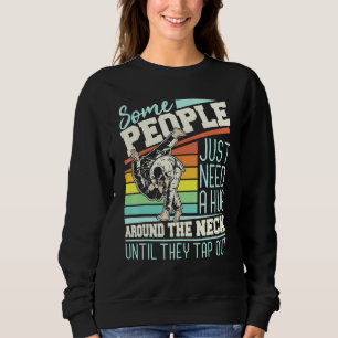 Camiseta Algumas Pessoas Precisam De Um Abraço - Jiu Jitsu